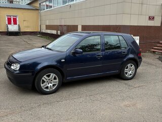 2002 Volkswagen Golf IV, синий, 300000 рублей, вид 2