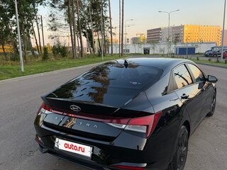 2021 Hyundai Elantra VII (CN7), чёрный, 1590000 рублей, вид 5