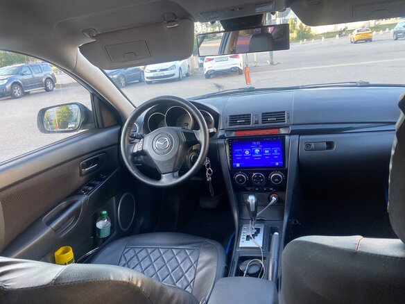 2007 Mazda 3 I (BK) Рестайлинг, чёрный, 510000 рублей - вид 5