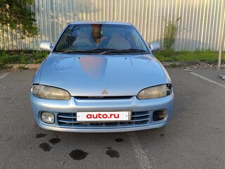 1995 Mitsubishi Mirage IV, голубой, 198000 рублей, вид 2