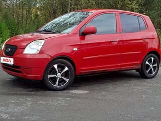 2007 Kia Picanto I, красный, 200000 рублей, вид 4