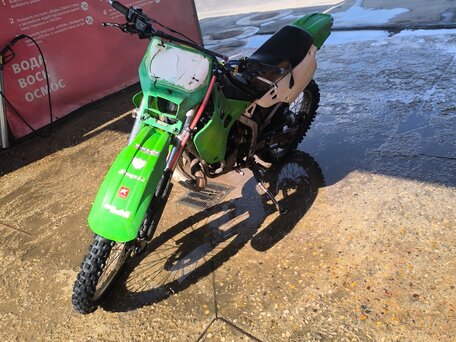 2001 Kawasaki KDX 125, зелёный, 110000 рублей, вид 4