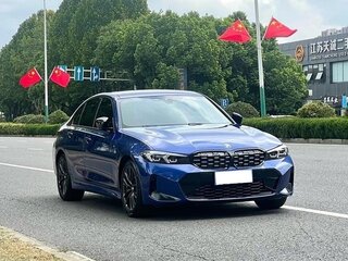 2023 BMW 3 серии Long 320Li VII (G2x) Рестайлинг, синий, 3400000 рублей, вид 4