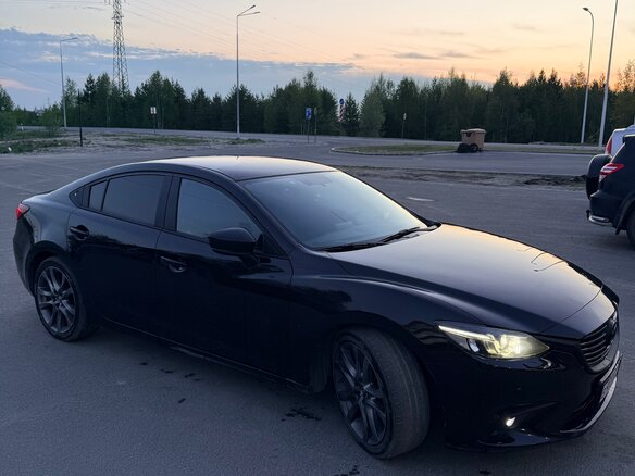 2016 Mazda 6 III (GJ) Рестайлинг, чёрный, 1550000 рублей - вид 1