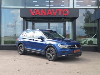 2018 Volkswagen Tiguan II, синий, 2930000 рублей, вид 3
