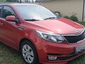 2016 Kia Rio III Рестайлинг, красный