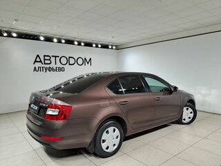 2016 Skoda Octavia III (A7), коричневый, 1140000 рублей, вид 2