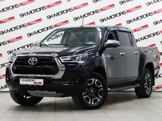 2021 Toyota Hilux VIII Рестайлинг 2, чёрный, 3795170 рублей, вид 1