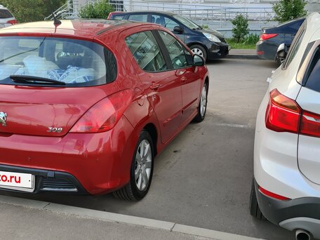2008 Peugeot 308 I, красный, 450000 рублей, вид 5