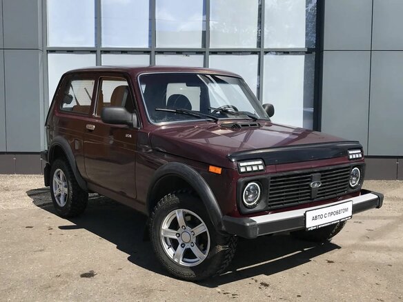 2009 Lada (ВАЗ) 2121 (4x4) I Рестайлинг, красный - вид 2