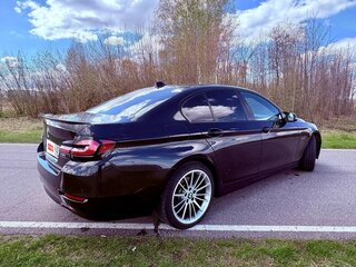 2013 BMW 5 серии 528i xDrive VI (F10/F11/F07) Рестайлинг, чёрный, 1900000 рублей, вид 4