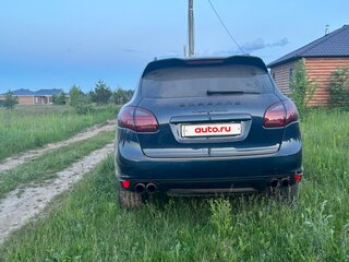 2011 Porsche Cayenne Turbo II (958), синий, 1650000 рублей, вид 5
