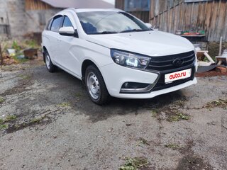 2019 Lada (ВАЗ) Vesta SW I, белый, 1100000 рублей, вид 1