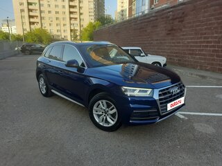 2017 Audi Q5 II (FY), синий, 3090000 рублей, вид 1