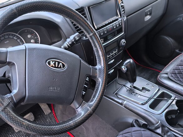 2007 Kia Sorento I Рестайлинг, серебристый, 900000 рублей - вид 10