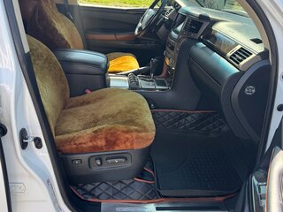 2014 Lexus LX 570 III Рестайлинг, белый, 5150000 рублей, вид 4