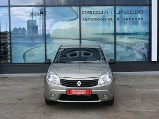 2010 Renault Sandero I, бежевый, 622000 рублей, вид 2