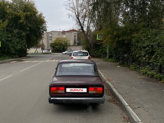 2006 Lada (ВАЗ) 2107, красный, 120000 рублей, вид 3