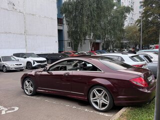 2008 Mercedes-Benz CL-Класс AMG 63 AMG II (C216), пурпурный, 1500000 рублей, вид 4