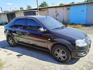 2011 Renault Logan I Рестайлинг, чёрный, 850000 рублей, вид 2