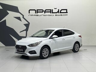 2018 Hyundai Solaris II, белый, 1109900 рублей, вид 1
