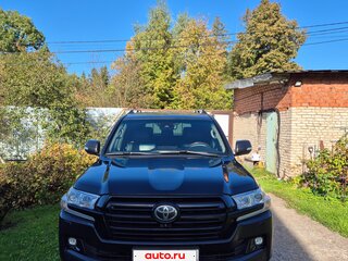 2016 Toyota Land Cruiser 200 Series Рестайлинг 2, чёрный, 4500000 рублей, вид 4