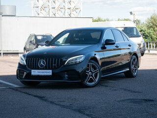 2020 Mercedes-Benz C-Класс 200 IV (W205) Рестайлинг, чёрный, 2947000 рублей, вид 1