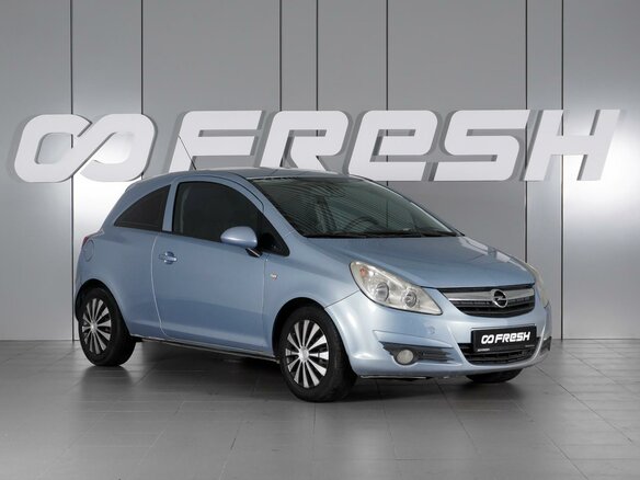 2008 Opel Corsa D, голубой, 449000 рублей