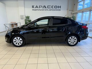 2011 Kia Rio 4-speed III, чёрный, 880000 рублей, вид 5