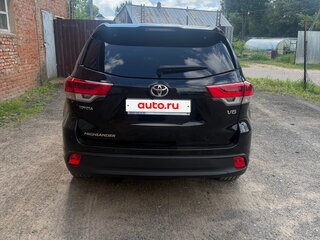 2014 Toyota Highlander III (XU50), чёрный, 3850000 рублей, вид 3