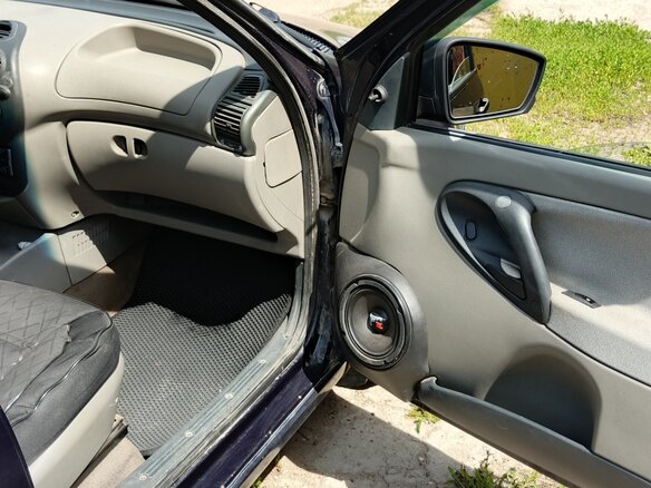 2008 Lada (ВАЗ) Kalina I, фиолетовый, 130000 рублей - вид 10