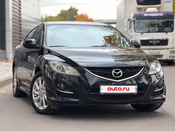 2009 Mazda 6 II (GH), чёрный - вид 6