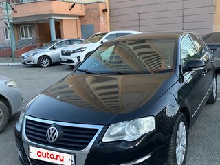 2008 Volkswagen Passat B6, чёрный, 580000 рублей, вид 1