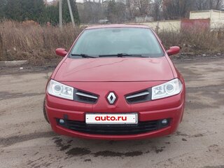 2008 Renault Megane II Рестайлинг, красный, 390000 рублей, вид 2