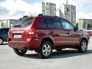 2007 Hyundai Tucson I, красный, 849000 рублей, вид 5