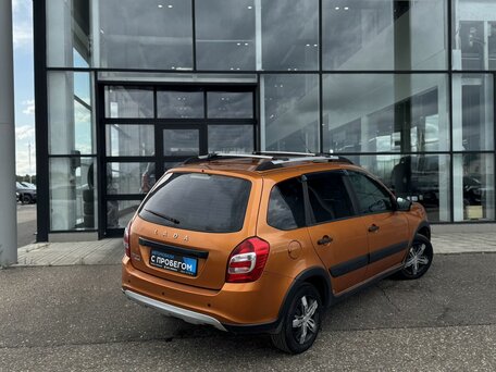 2019 Lada (ВАЗ) Granta Cross I Рестайлинг, оранжевый, 475000 рублей, вид 5