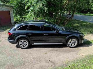 2024 Audi A4 allroad 45 TFSI V (B9) Рестайлинг, чёрный, 4150000 рублей, вид 4