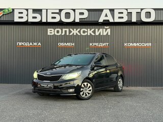 2016 Kia Rio III Рестайлинг, чёрный, 799000 рублей, вид 1