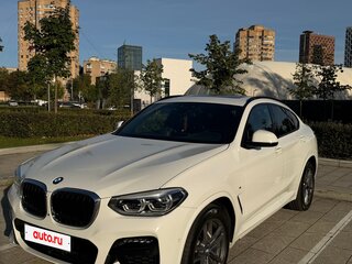 2019 BMW X4 20d II (G02), белый, 5550000 рублей, вид 2