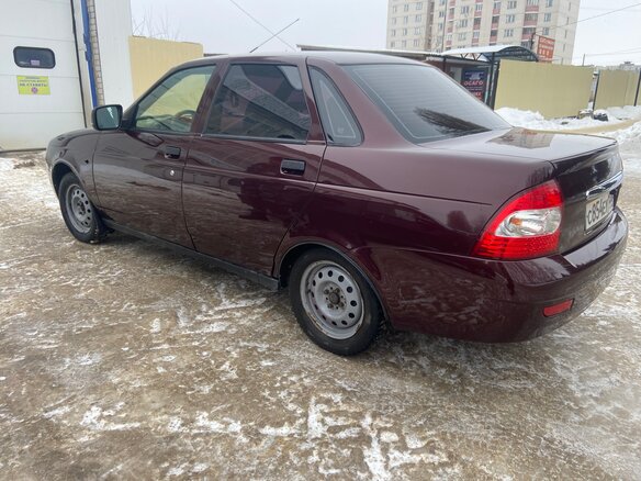 2008 Lada (ВАЗ) Priora I, коричневый, 268000 рублей - вид 4