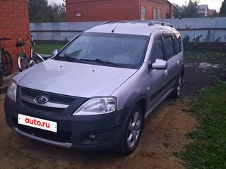 2016 Lada (ВАЗ) Largus Cross I, серебристый, 700000 рублей, вид 3