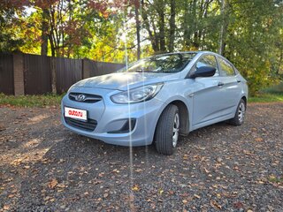 2012 Hyundai Solaris I, серый, 1090000 рублей, вид 2