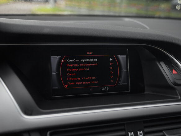 2013 Audi A4 IV (B8) Рестайлинг, чёрный - вид 13