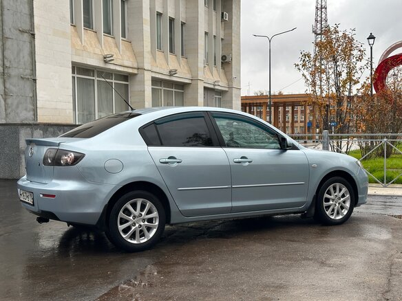 2008 Mazda 3 I (BK) Рестайлинг, голубой, 470000 рублей - вид 16