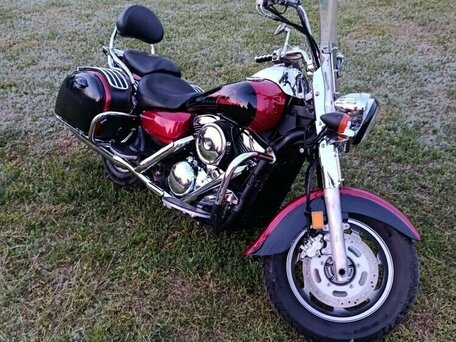 2008 Kawasaki VN1600 Vulcan, чёрный, 500000 рублей, вид 2