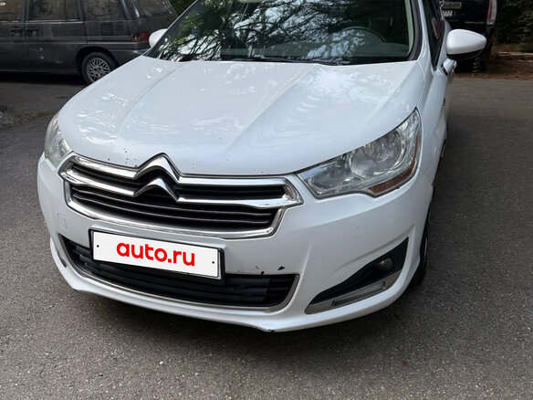 2014 Citroen C4 II, белый