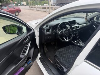 2016 Mazda 6 III (GJ) Рестайлинг, белый, 1890000 рублей, вид 5