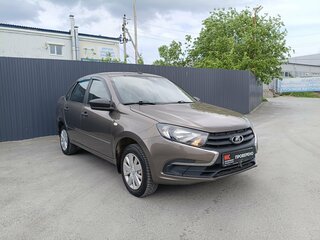 2019 Lada (ВАЗ) Granta I Рестайлинг, коричневый, 629000 рублей, вид 3