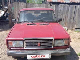 1998 Lada (ВАЗ) 2107, красный, 90000 рублей, вид 3