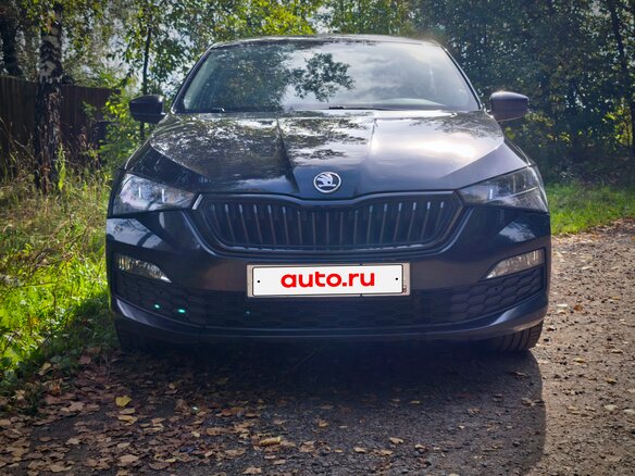 2022 Skoda Rapid II, чёрный - вид 1